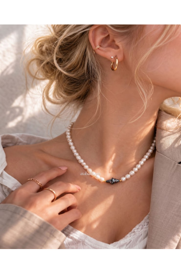 Bali Handmade Pearl Necklace Bali Handmade Pearl Necklace